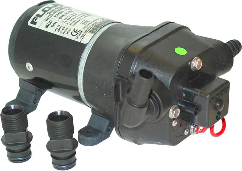 Flojet Trykkvannspumpe m/Bypass 12,5 l - Bilde 1