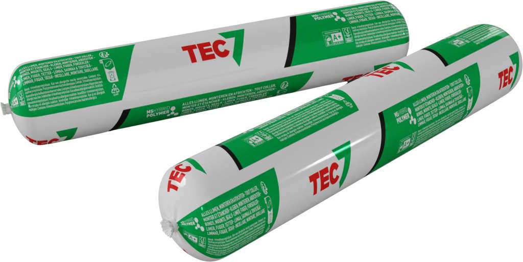 Tec7 Lim og fugemasse 600ml pølse - Bilde 1