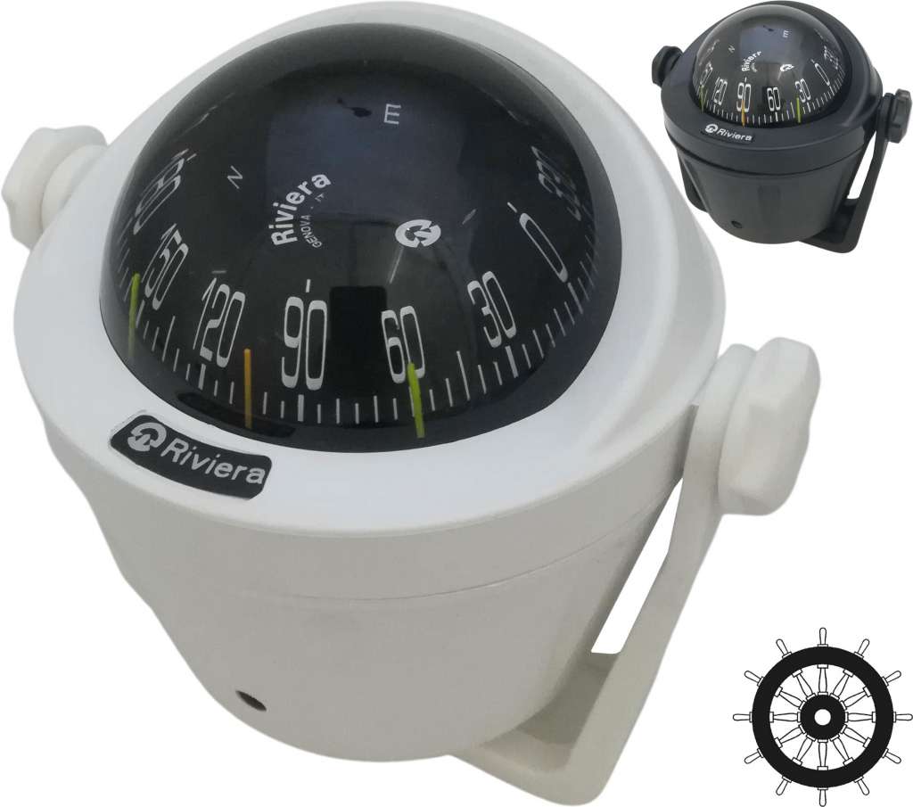 Riviera Artica BA2 kompass med brakett - Bilde 1