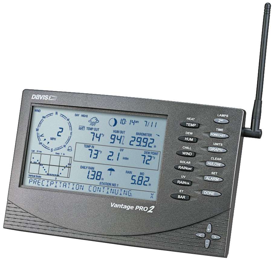 Davis Værstasjon Vantage Pro2 display - Bilde 1