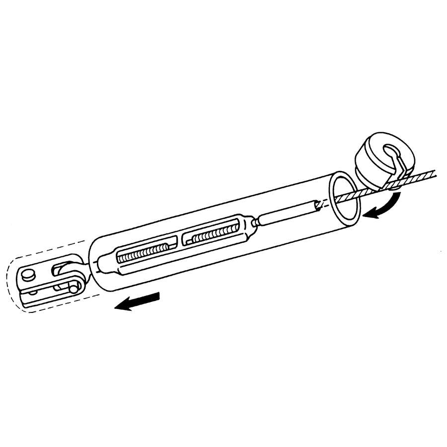 Hylse for vantskrue - Bilde 1