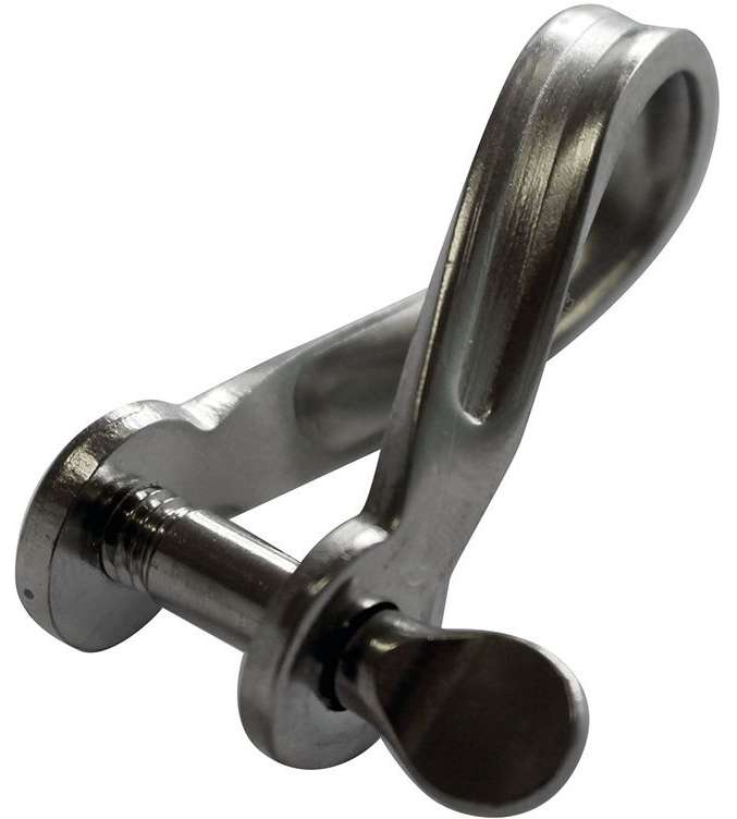 Sjakkel, vridd, rustfri - Bilde 1