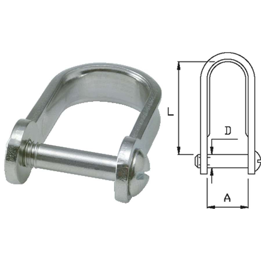 Seilsjakkel, rustfri - Bilde 1