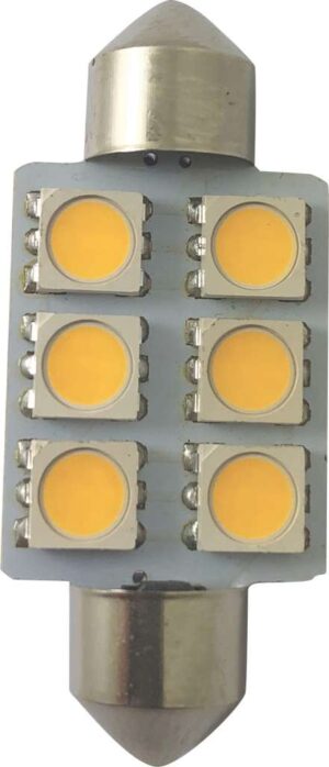 1852 LED pære festoon 120° varmhvit 2-pk - Bilde 3