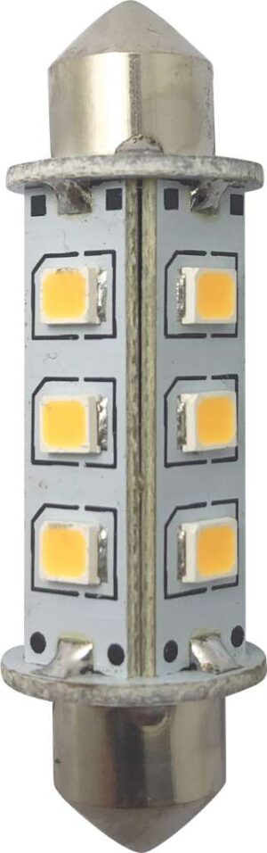 1852 LED pære omni festoon 360° varmhvit 2-pk - Bilde 3