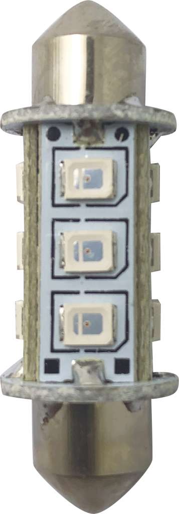 1852 LED lanternepære festoon 2-pk