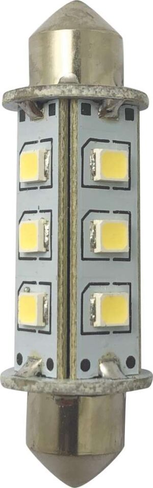 1852 LED lanternepære festoon 2-pk - Bilde 5