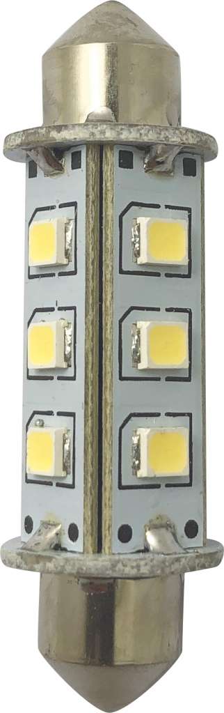1852 LED lanternepære festoon 2-pk