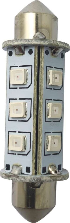 1852 LED lanternepære festoon 2-pk - Bilde 7