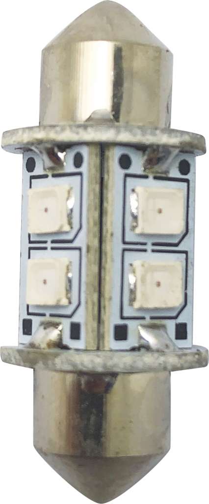 1852 LED lanternepære festoon 2-pk