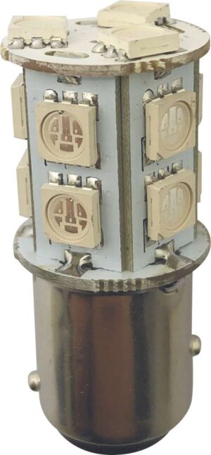 1852 LED pære BAY15D u/kuppel 2-pk - Bilde 4