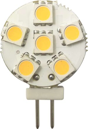 1852 LED G4 Sidepin varmhvit spotpære 2-pk - Bilde 2