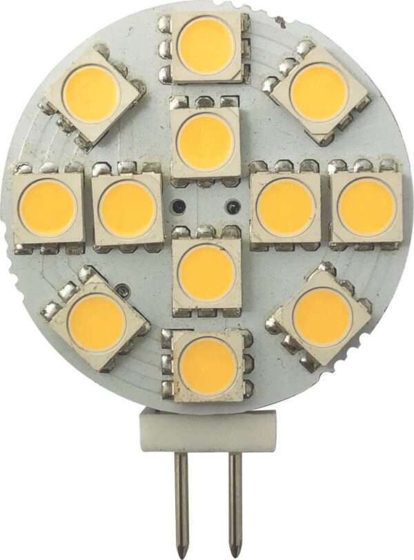 1852 LED G4 Sidepin varmhvit spotpære 2-pk