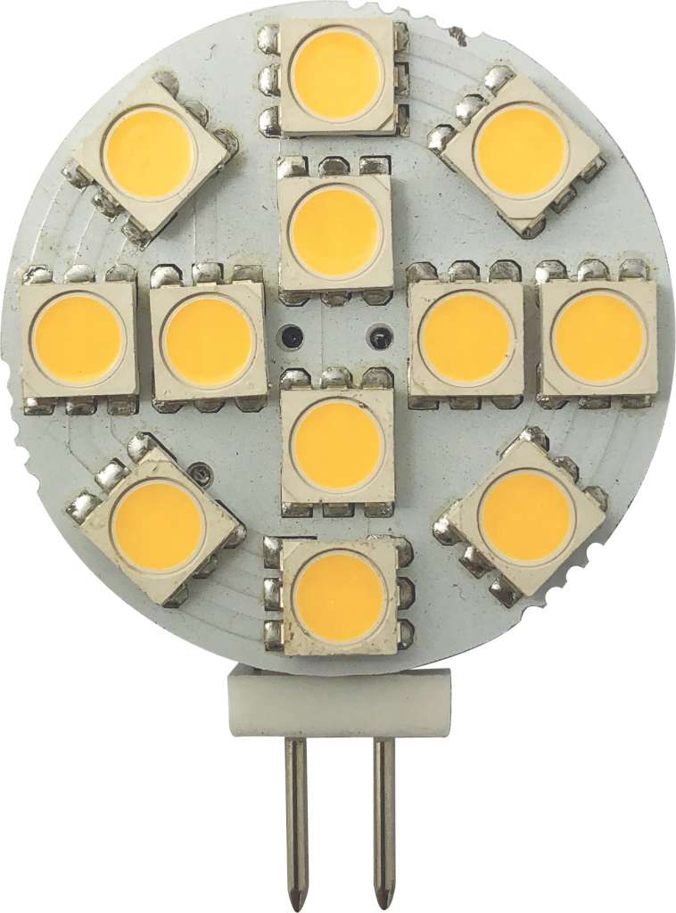1852 LED G4 Sidepin varmhvit spotpære 2-pk - Bilde 3