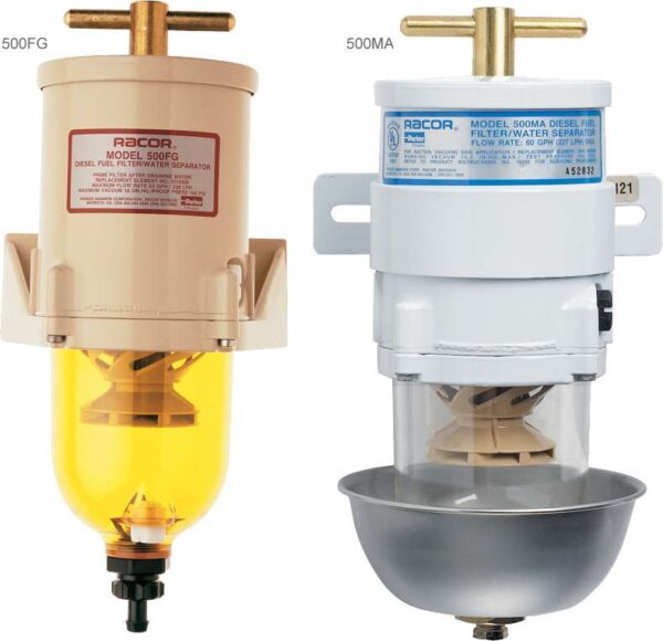 Racor Dieselfilter m/separator 500