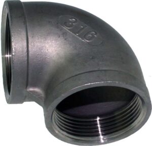 1852 Bend innv./innv. 90 grader syrefast - Bilde 2