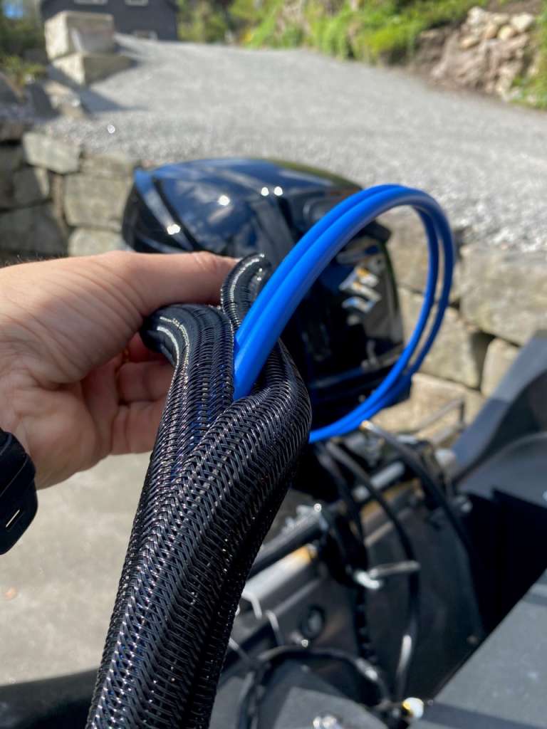 Splittet selvlukkende kabelstrømpe - 25 m - Bilde 2