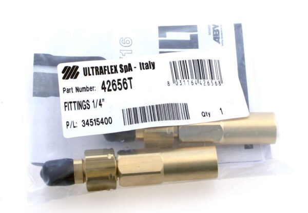 Ultraflex Slangekoplinger til Gotech 1/4" slange- 2pk