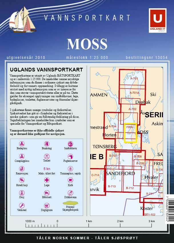 Kart vannsport Moss - Bilde 1
