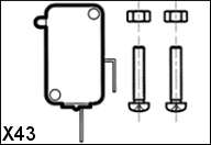 Ultraflex Sikkerhetsbryter X-43