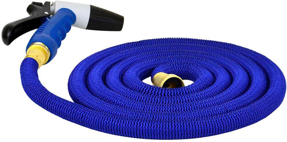 Spyleslange fleksibel 7,5m inkl. spylehåndtak - Bilde 1