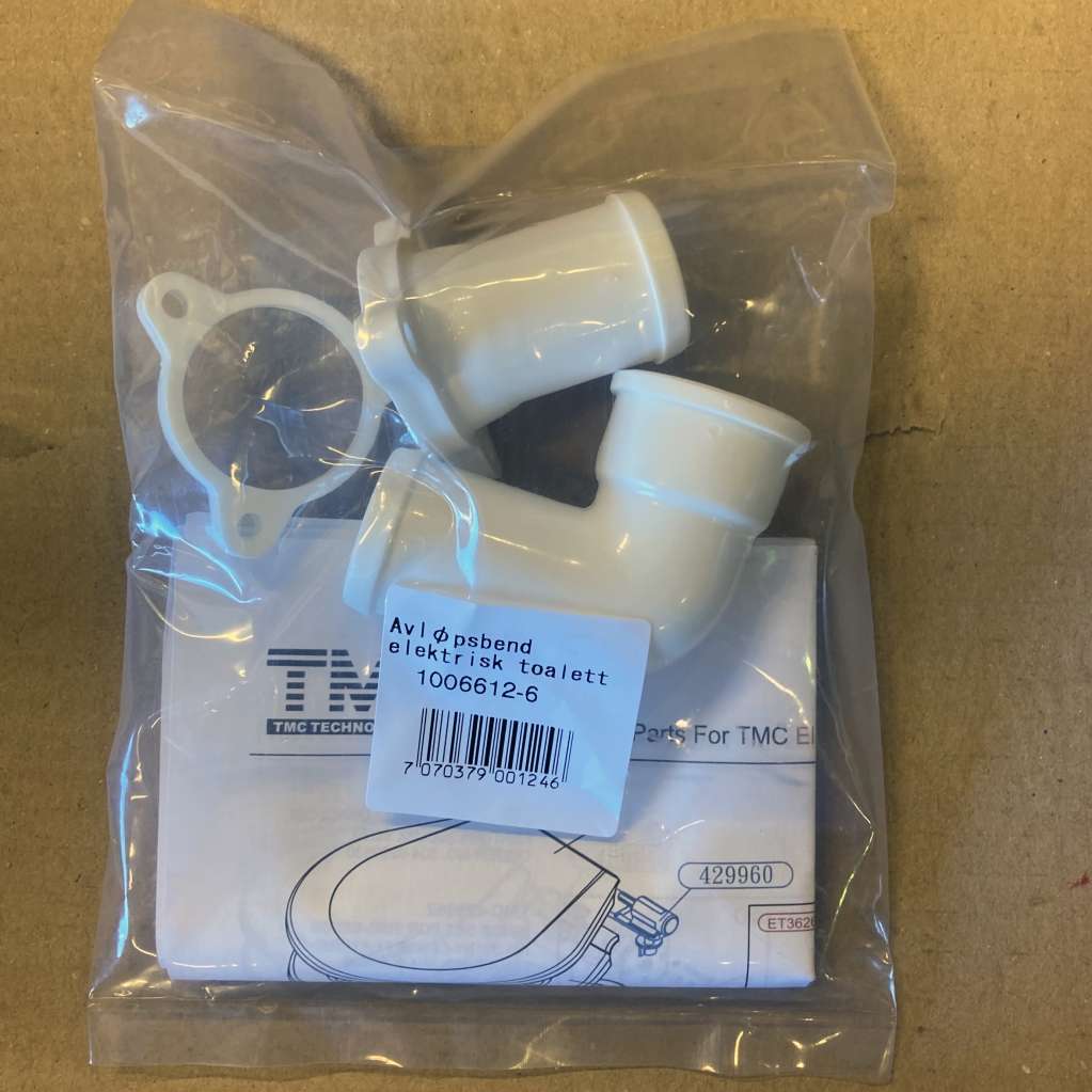 TMC Avløpsbend elektrisk toalett - Bilde 1