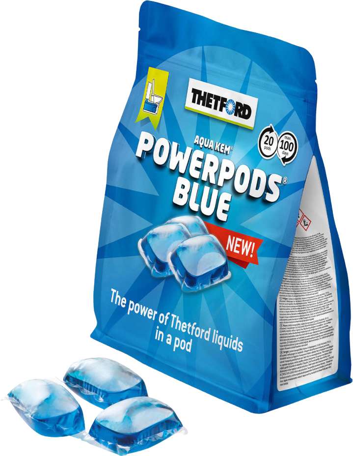 Thetford PowerPods Blue sanitærvæske 20 pods - Bilde 1