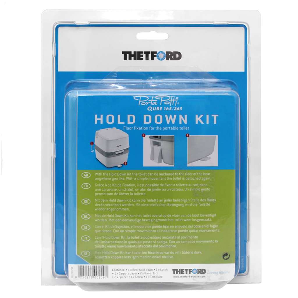 Thetford Hold Down Kit Gulvfeste Porta Potti Qube - Bilde 1
