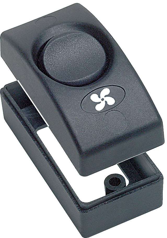 BEP Bryter enkel, sort - Bilde 1