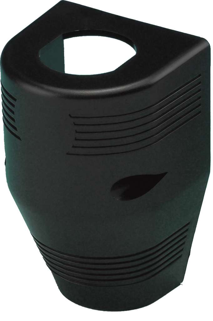 Deksel for utenpåliggende montering, sort - Bilde 1