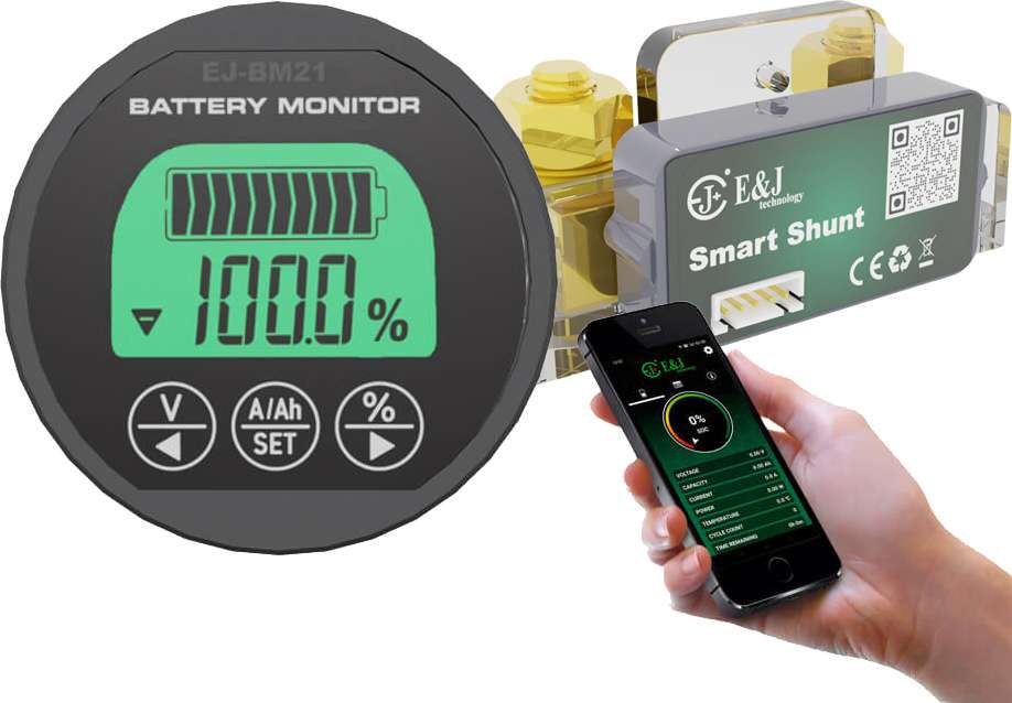 Batterimonitor Smart med LCD-display - Bilde 1