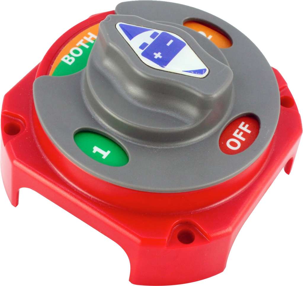 1852 Batterivelger 4 pos - Bilde 1