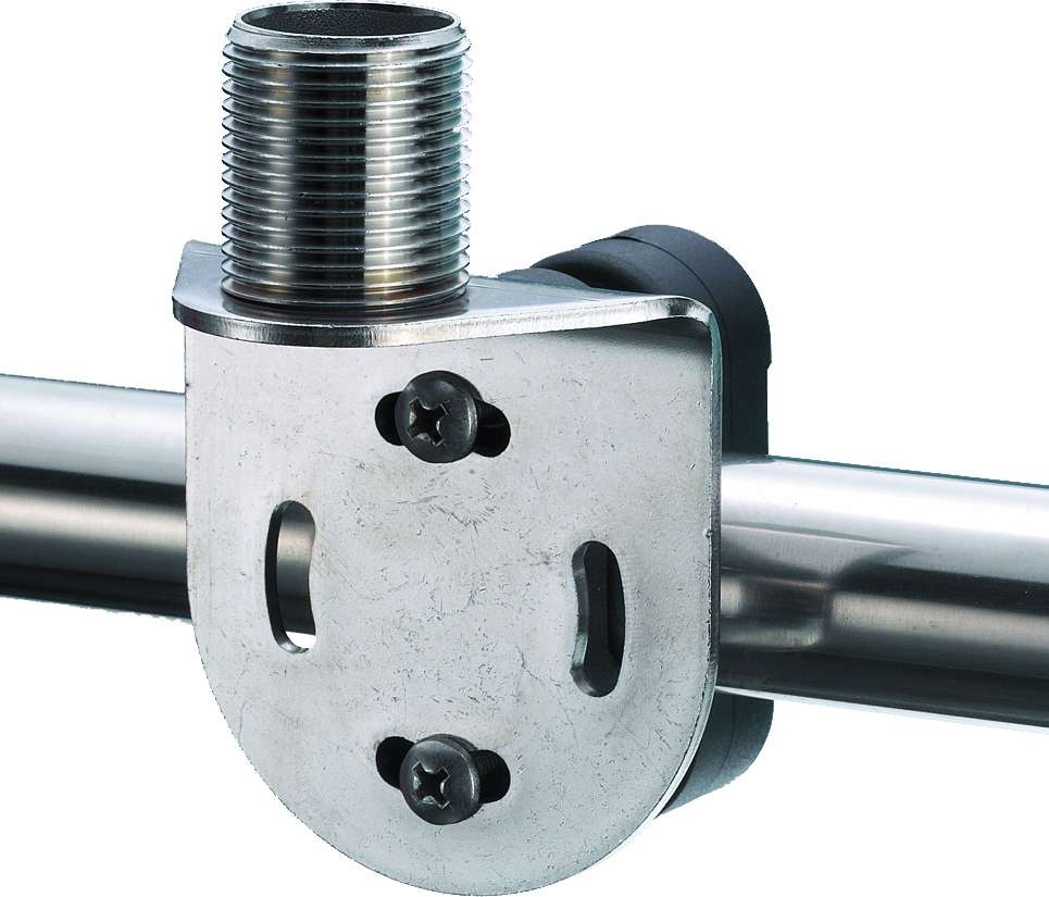 Antennefot syrefast, rørmontering - Bilde 1