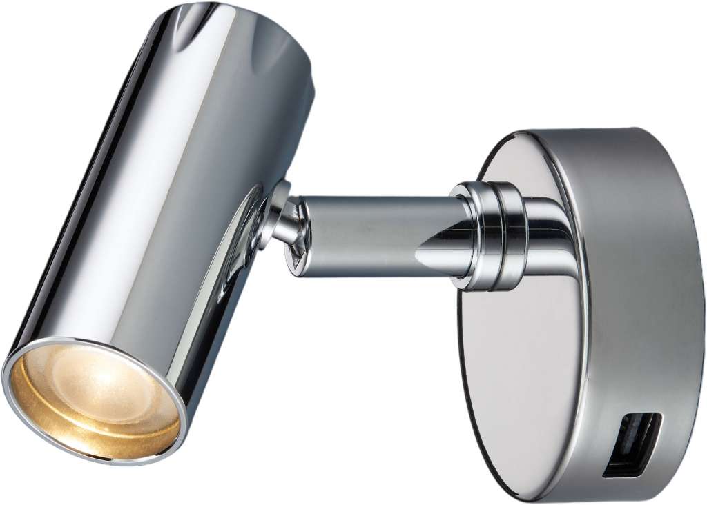 1852 Kuma LED-lampe m/bryter og USB - Bilde 1