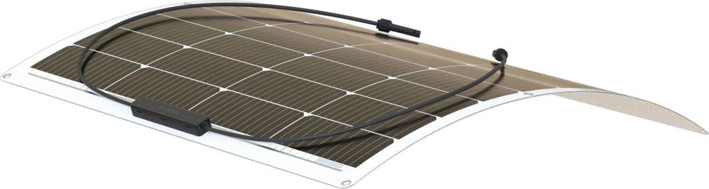 1852 Fleksibelt Solcellepanel 100 W - Bilde 1