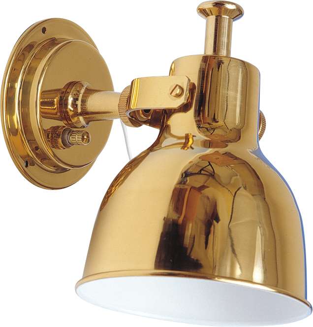 Lampett lakkert messing liten - Bilde 1