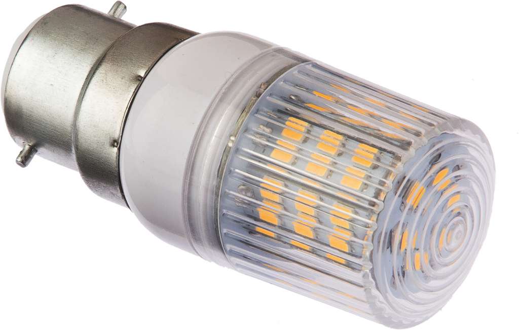 LED pære B22 IP44 10-36VDC 4/35 W - Bilde 1
