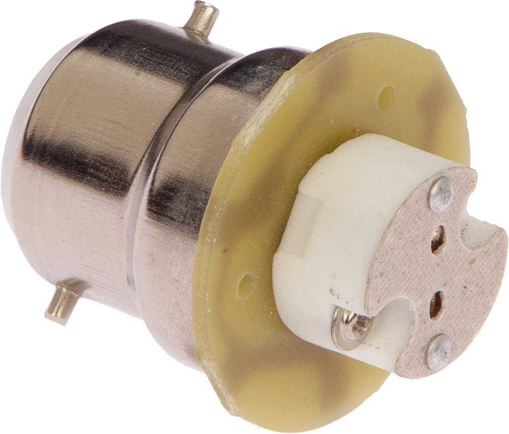LED Adapter, BA22D til G4 - Bilde 1