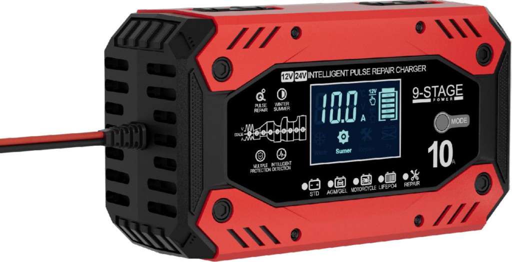 1852 Smartlader 10A 12/24V auto - Bilde 1