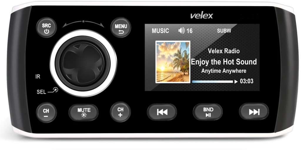 Velex Marine Stereo DAB+ - Bilde 1