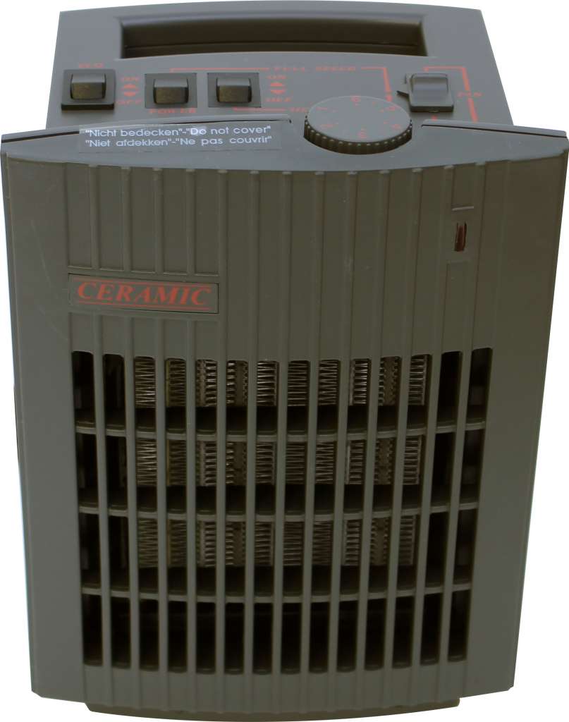 Vifteovn keramisk 230V 460-1500 W - Bilde 1