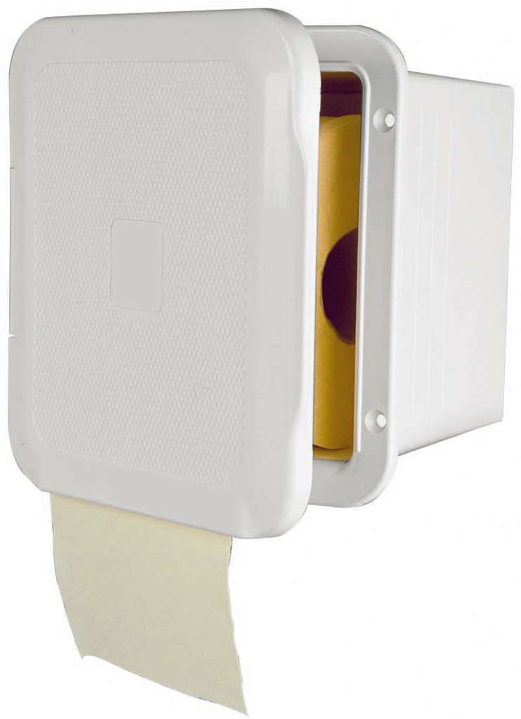 Boks for toalettpapirholder, hvit - Bilde 1