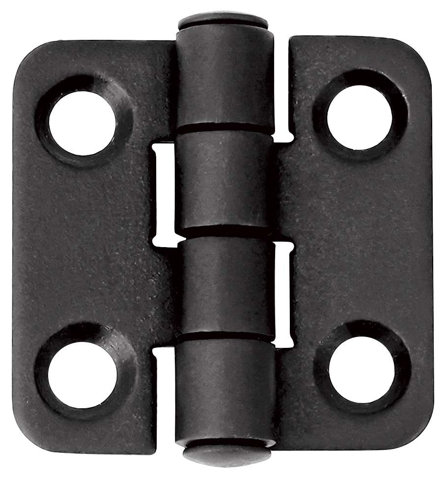 1852 Hengsel 36,5 x 36 mm syrefast sort - Bilde 1