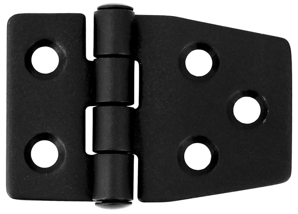 1852 Hengsel 37 x 57 mm syrefast sort - Bilde 1