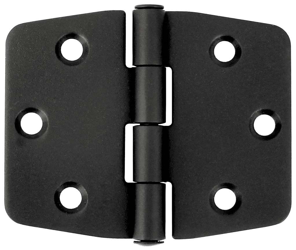 1852 Hengsel 74 x 74 mm syrefast sort - Bilde 1