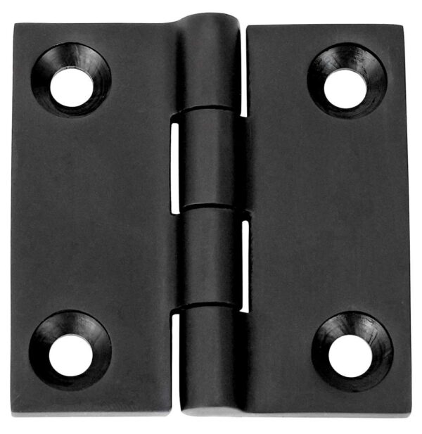 1852 Hengsel 51 x 51 mm syrefast sort