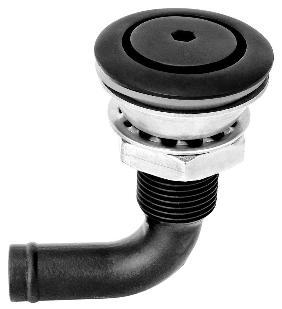 1852 Tanklufter 16mm 316 Sort - Bilde 1