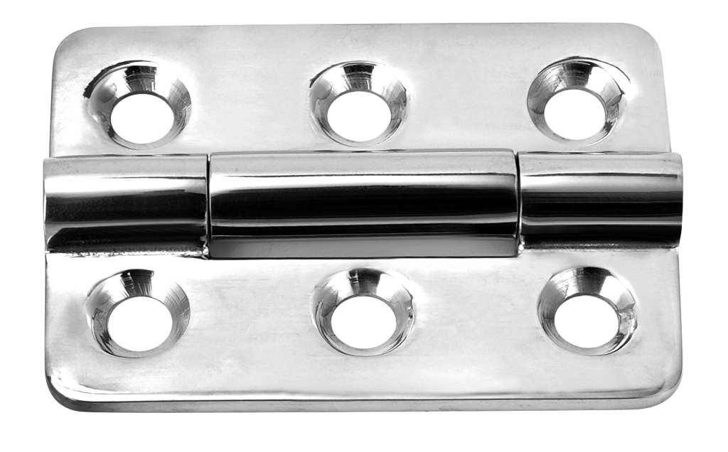 1852 Hengsel dempet Rustfritt 65x44mm - Bilde 1