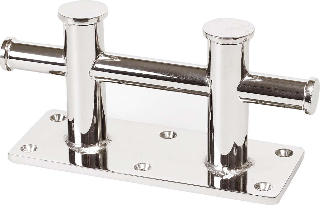 Bryggepuller dobbel, rustfri - Bilde 1