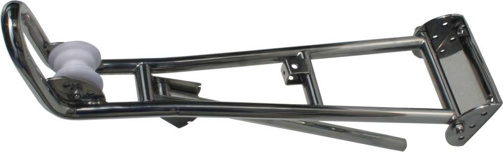 Ankerrulle m/støtte, inntil 20 kilo, syrefast - Bilde 1